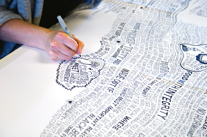 Illustration for article titled 9 Gorgeous Pieces of Hand-Lettered Art You'll Find On Shelves Near You